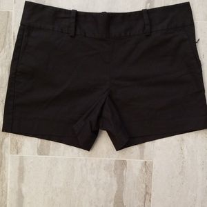 Side zip black Ann Taylor shorts